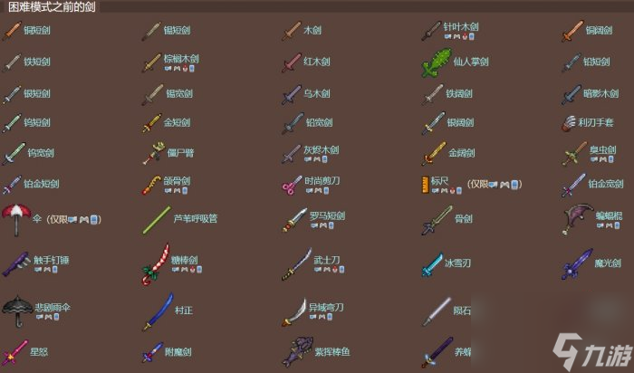 泰拉瑞亚全武器版下载(泰拉瑞亚12下载全武器全档)