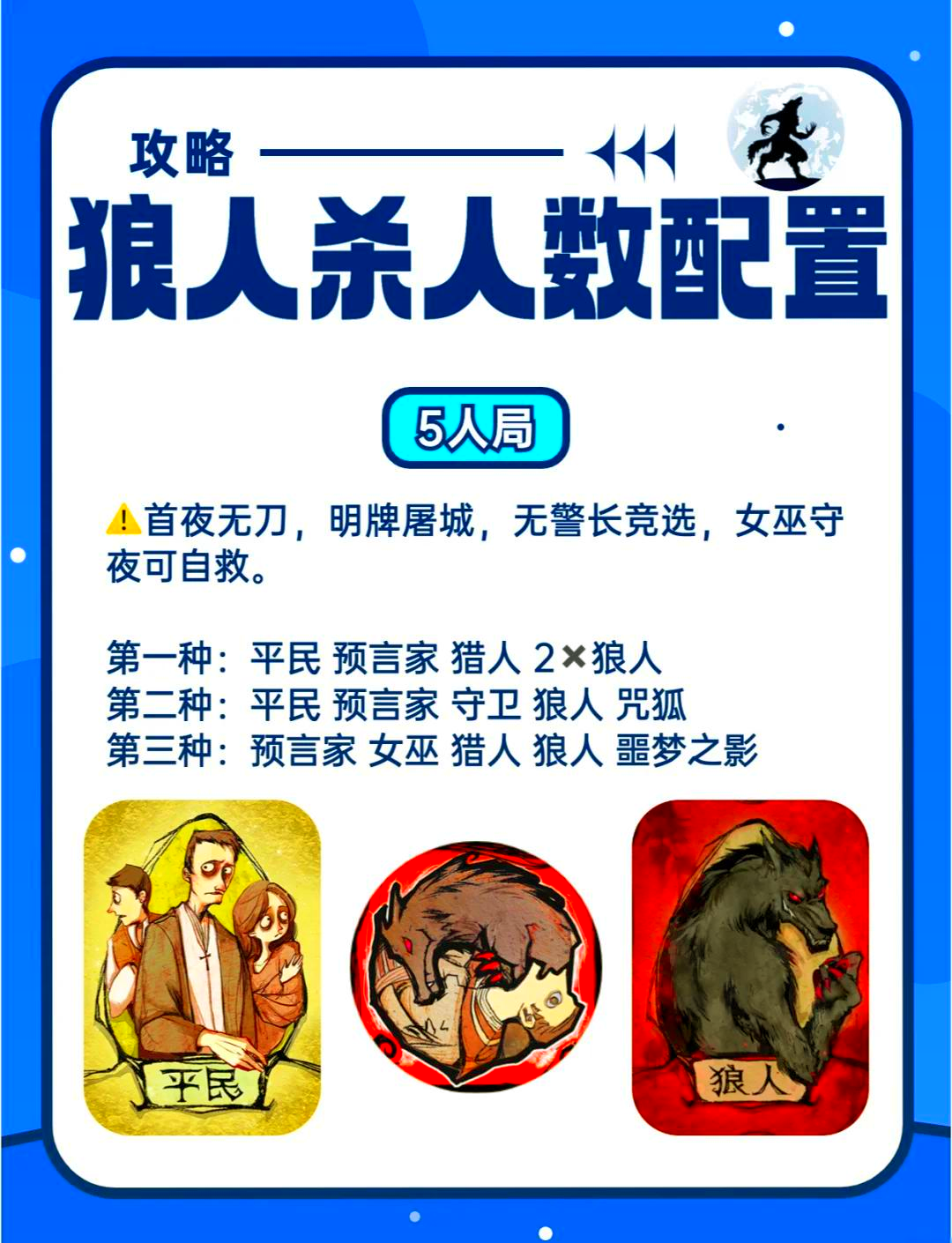无尽狼人杀攻略(狼人无限火力玩法)