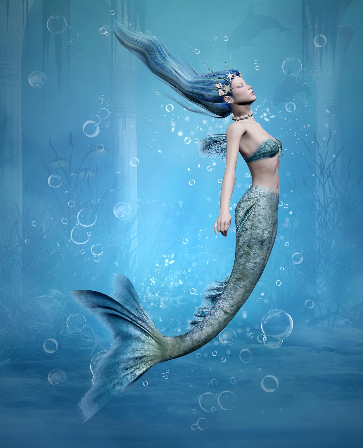 梦幻美人鱼找星星(我想要梦幻版美人鱼公主的图片)