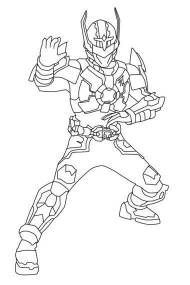 铠甲勇士头盔简笔画(铠甲勇士头盔制作教程)