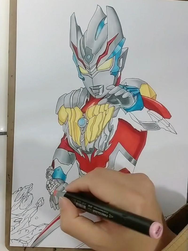 铅笔画迪迦奥特曼(铅笔画迪迦奥特曼图片)